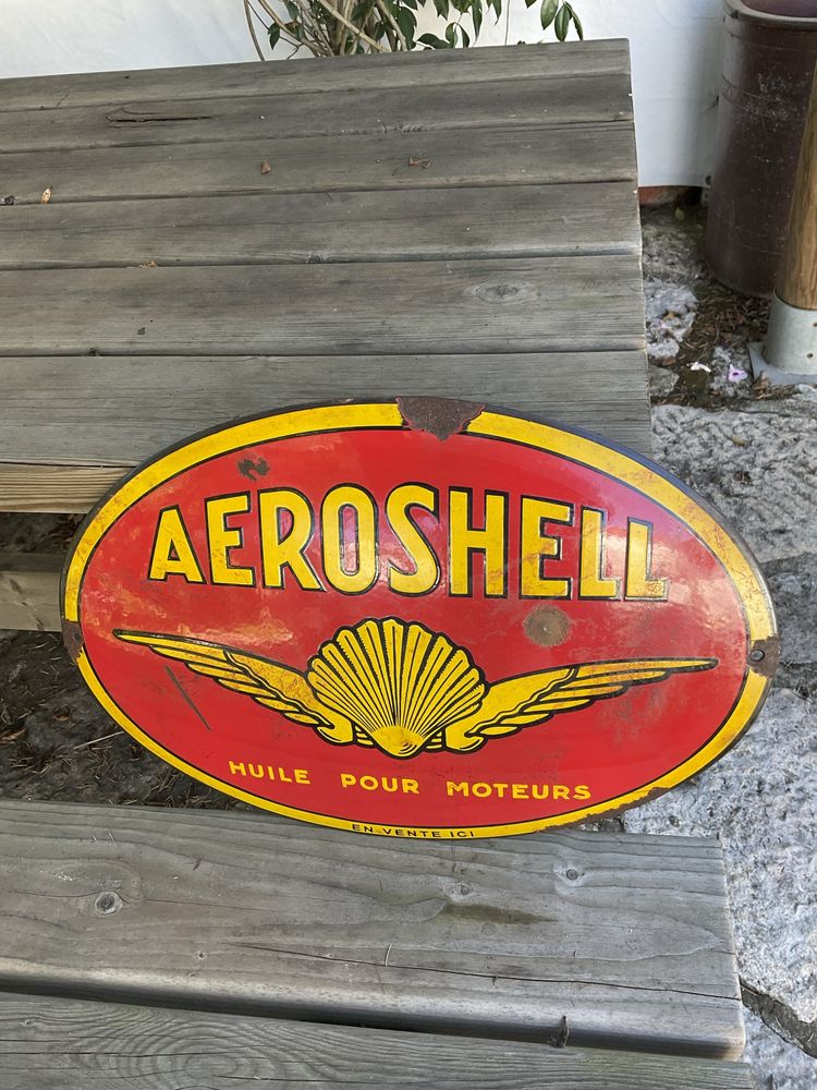 Placa esmalte aeroshell