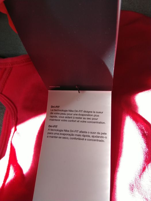 Soutien/top desportivo Nike (novo)