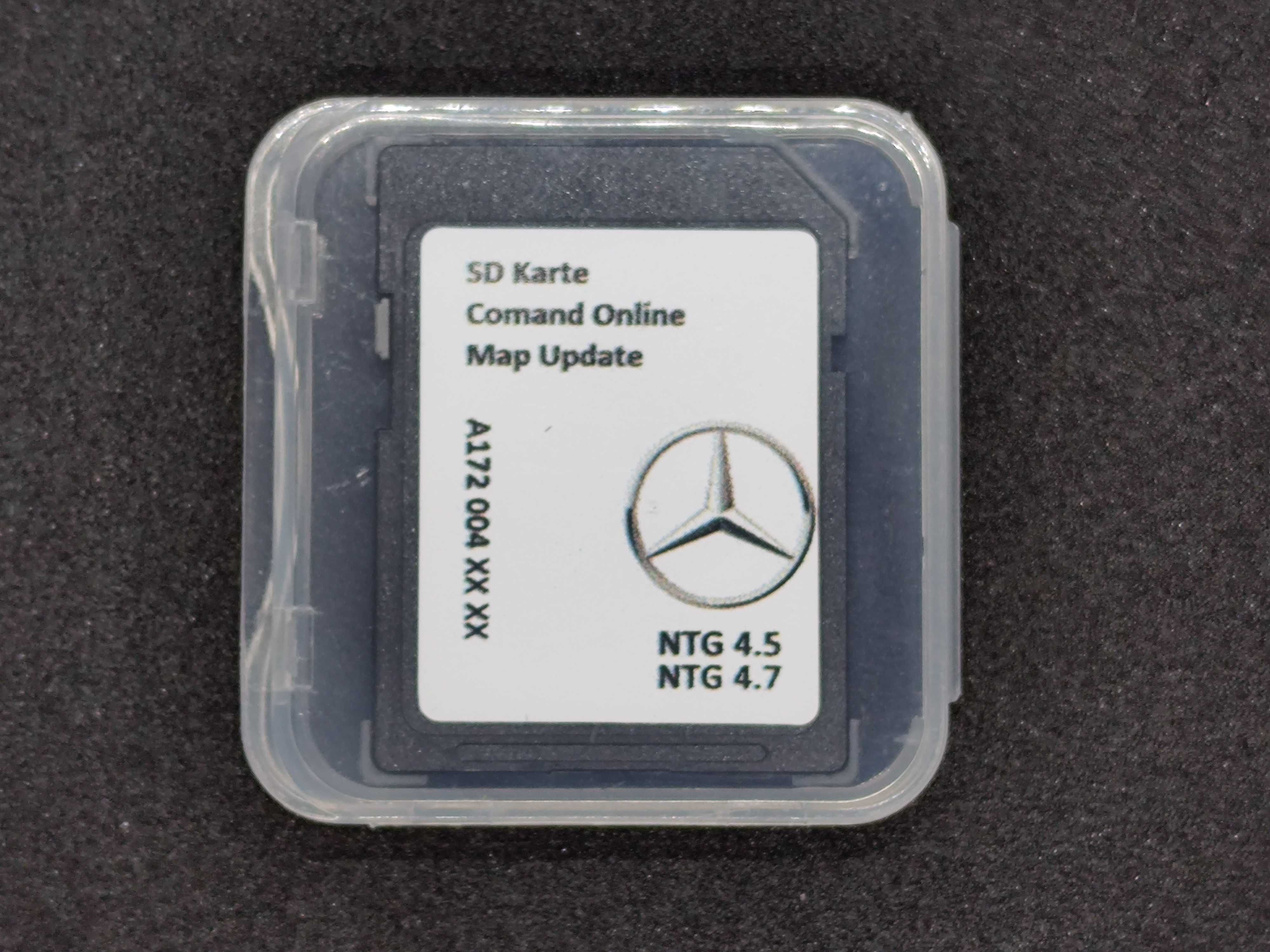 Aktualizacja map Mercedes NTG 5 Star 1 i Star 2 NTG 5.5