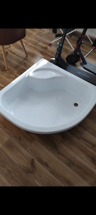 Brodzik półokrągły 90x90x24/35 plus obudowa