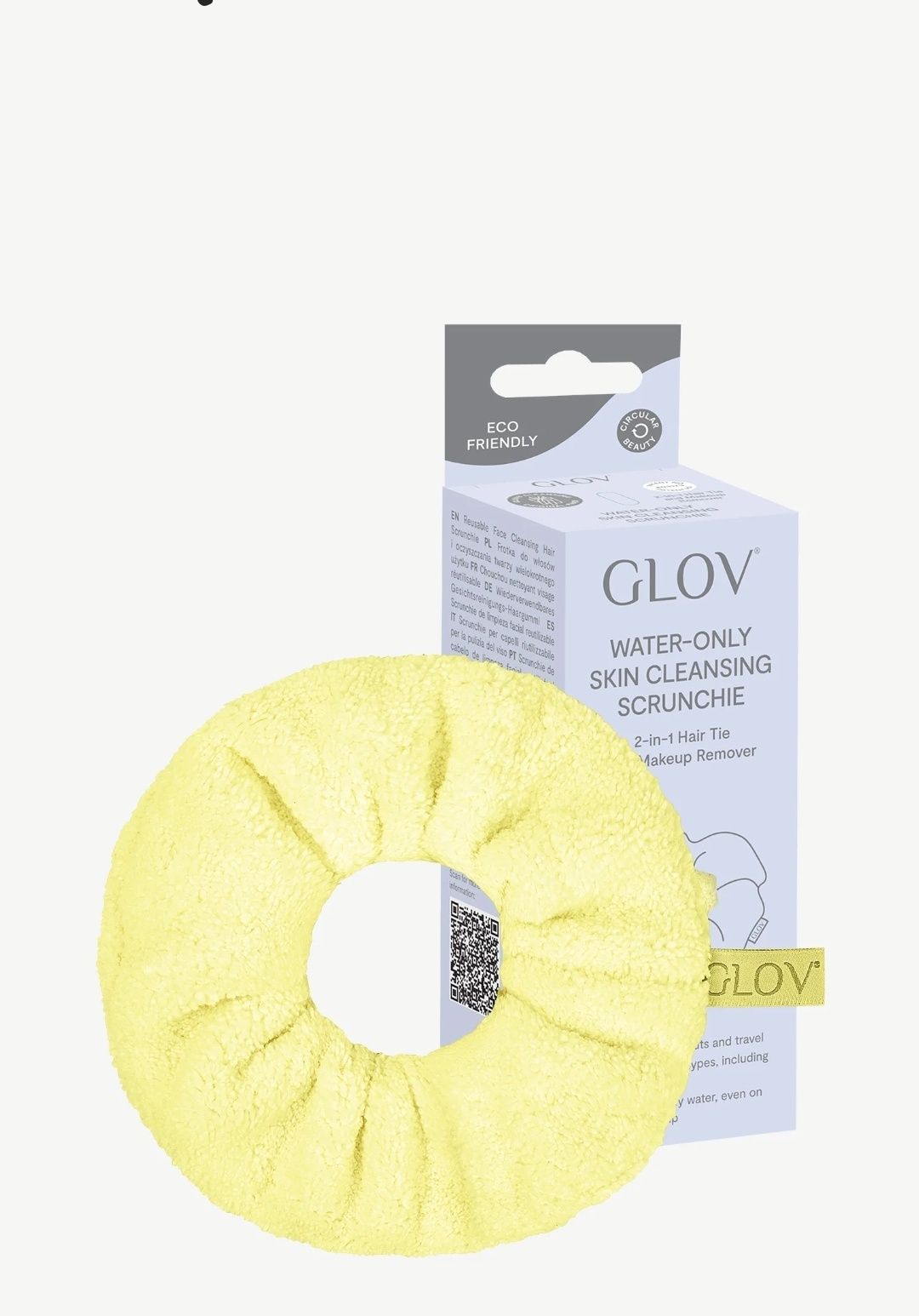 GLOV SCRUNCHIE do demakijażu i włosów 2w1