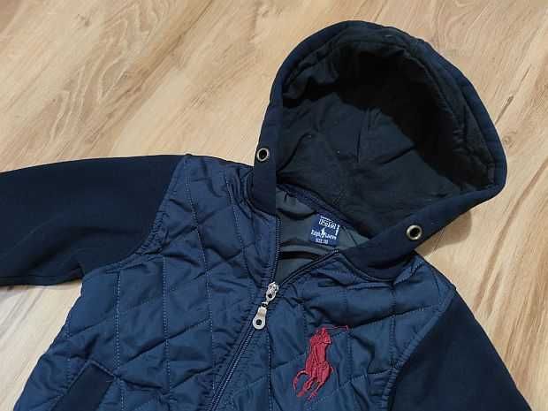 Chłopięca Bawełniana Bluza _POLO RALPH LAUREN_ 110 CM_5-6 Lat