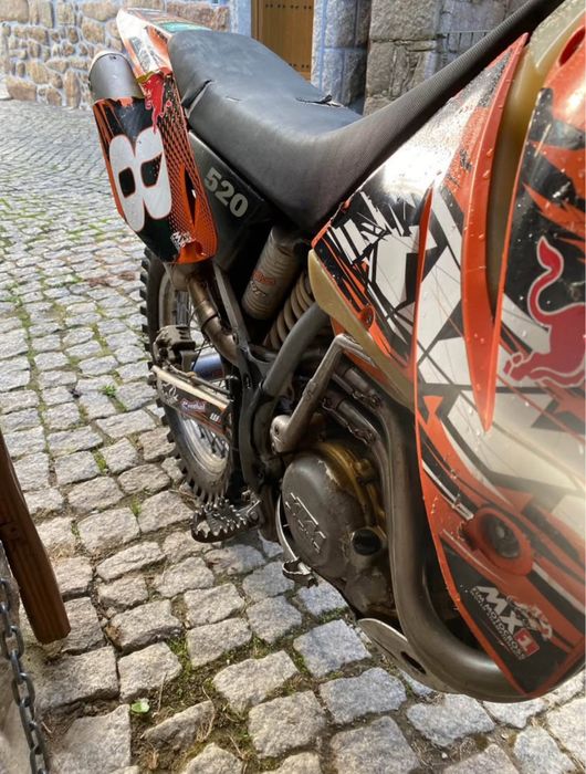 Ktm 520 exc com documentos