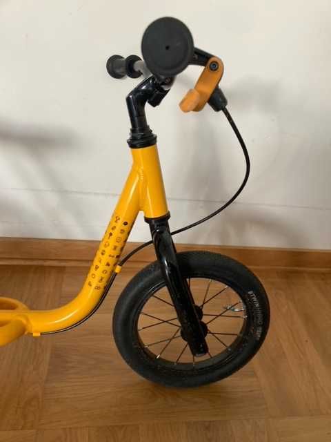świetny rowerek biegowy dziecięcy Btwin Runride 900 12 cali