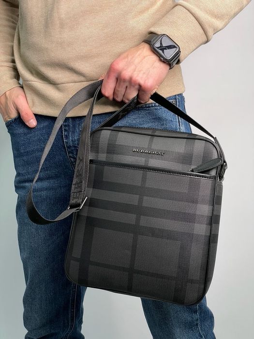 Сумка чоловіча кросбоді Burberry Large Messenger Bag Men Crossbody