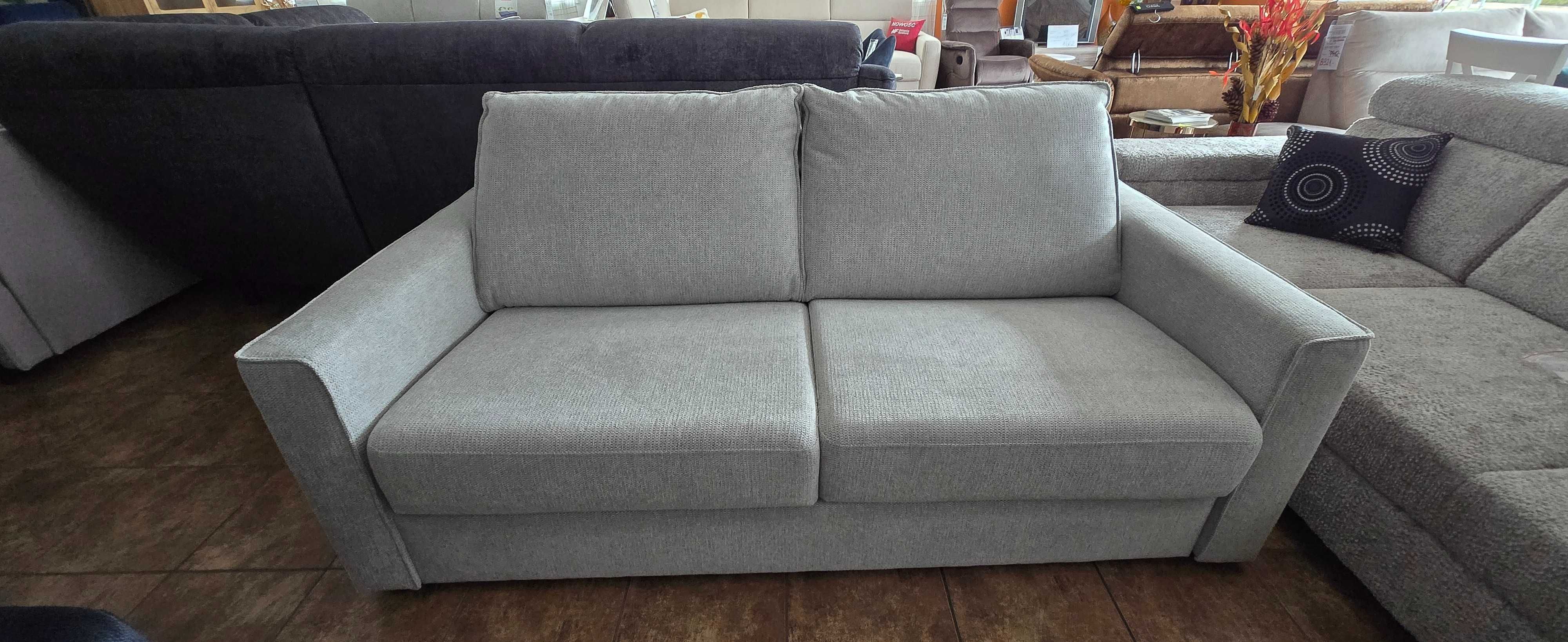 Sofa DELANTE spanie na materacu "stelaż włoski" SUPER cena