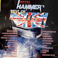 Metal Hammer's - Best of British Steel (Vinyl, 1989, Germany)