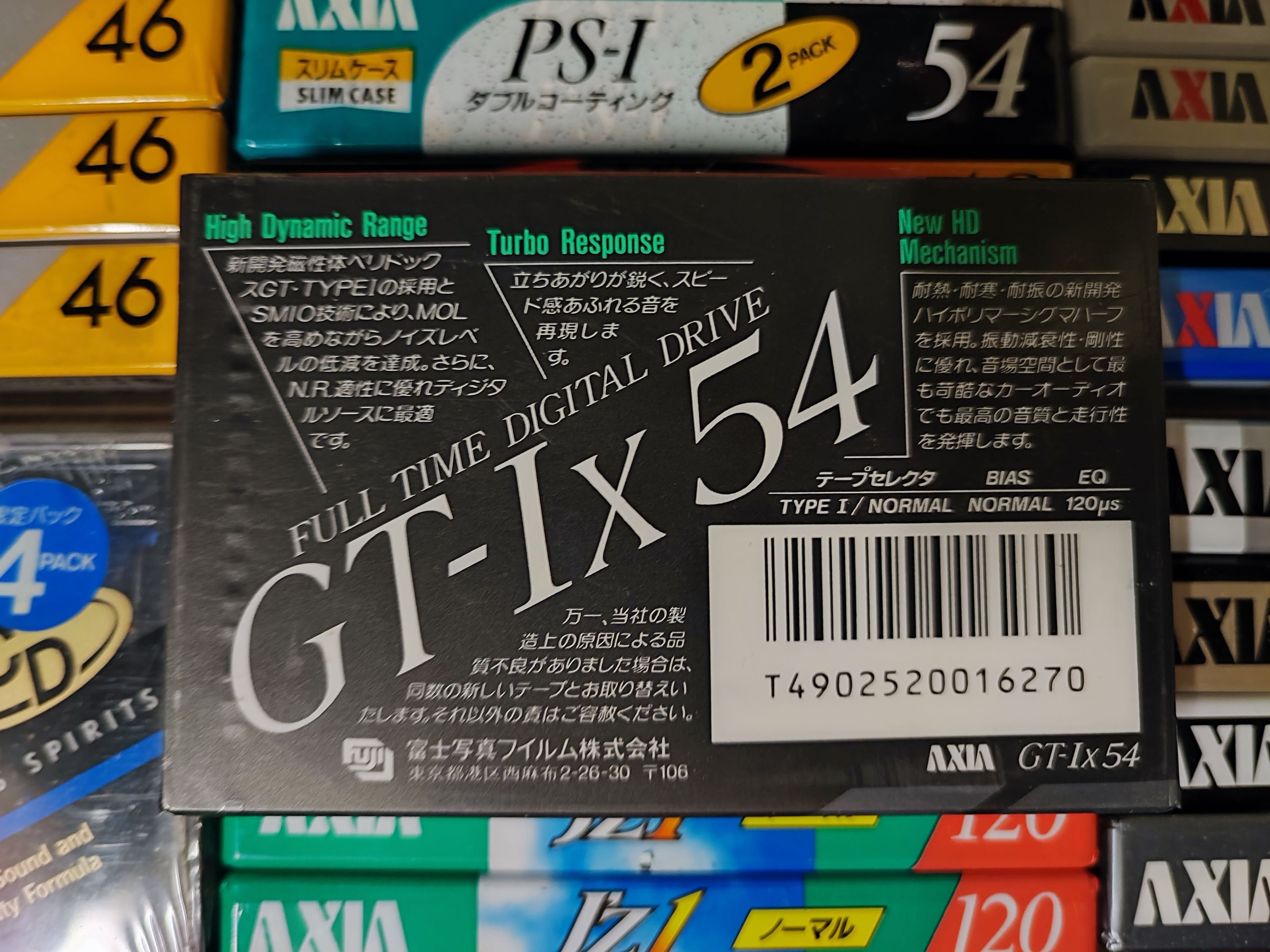 Cassette AXIA (FUJI) GT-IX C54
