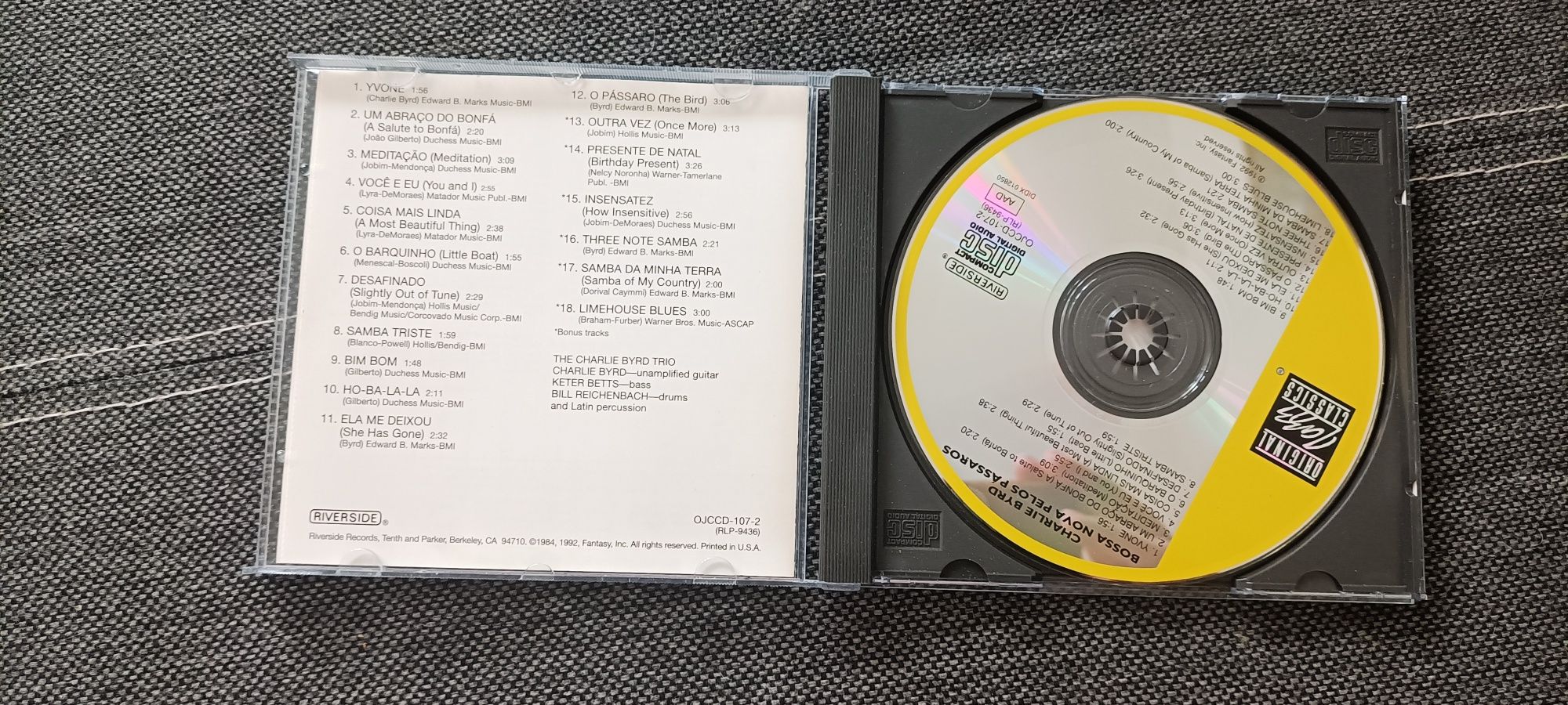 Charlie Byrd płyta CD