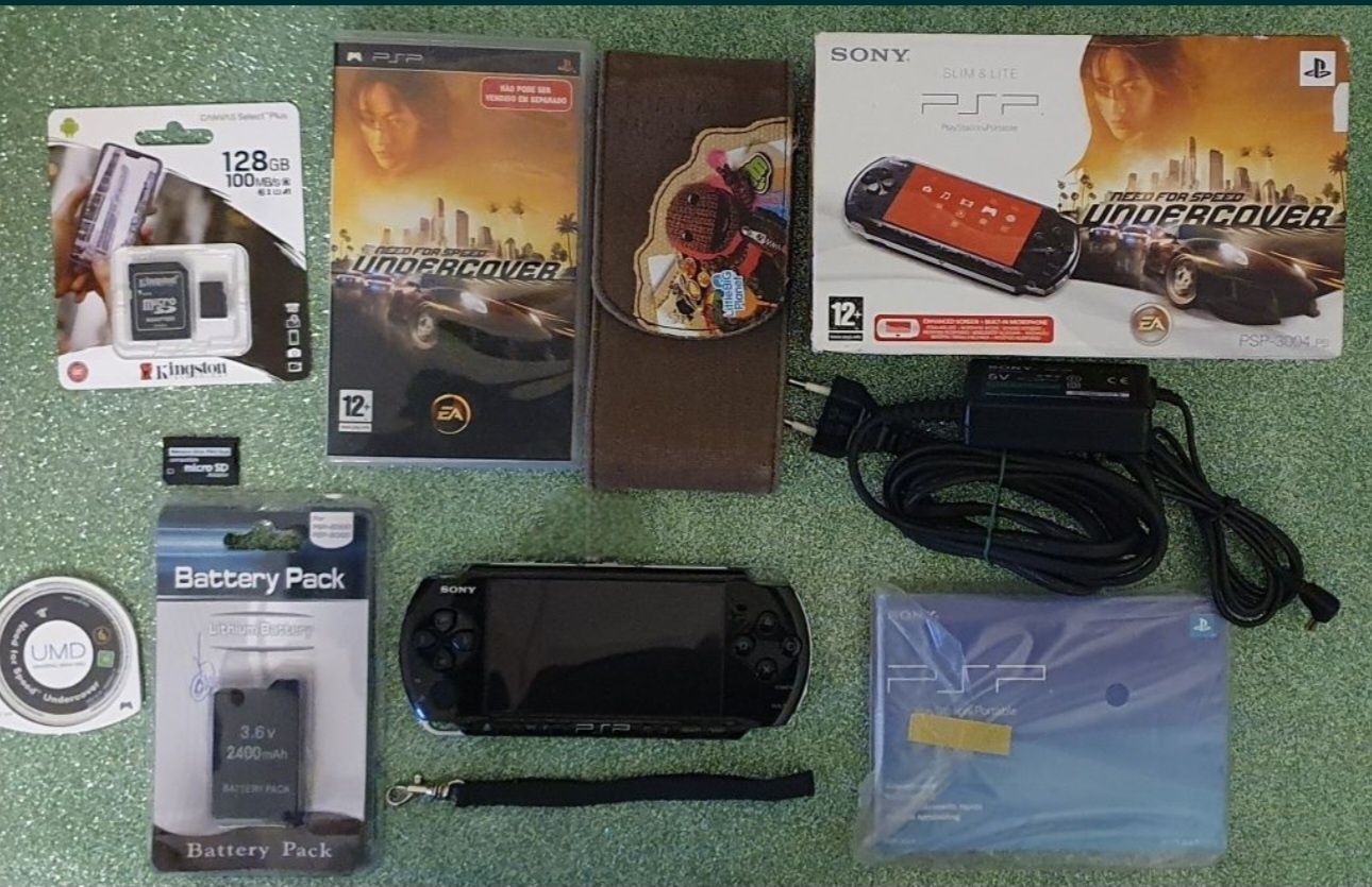 PsP 3004 edição Need for Speed - Undercover c/nova + extras
