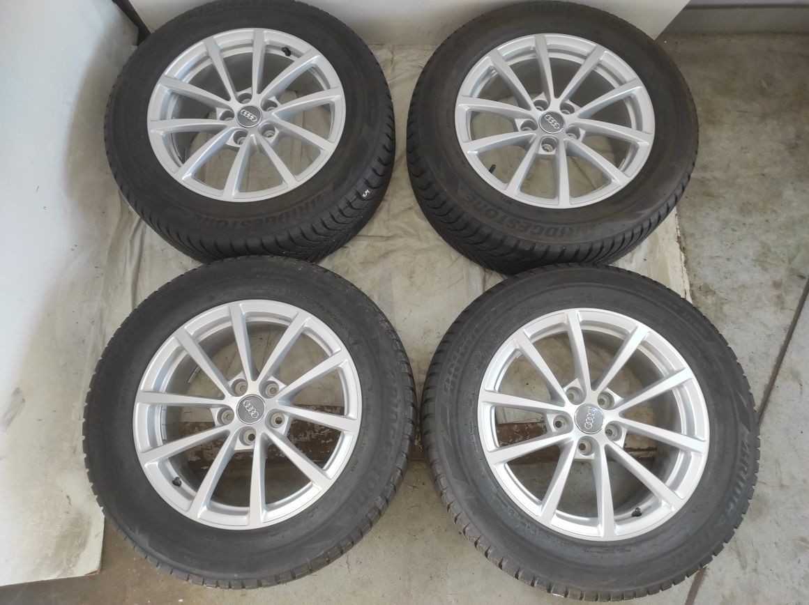 37 Koła Felgi aluminiowe AUDI R 17 5x112 Bridgestone 225/60/17