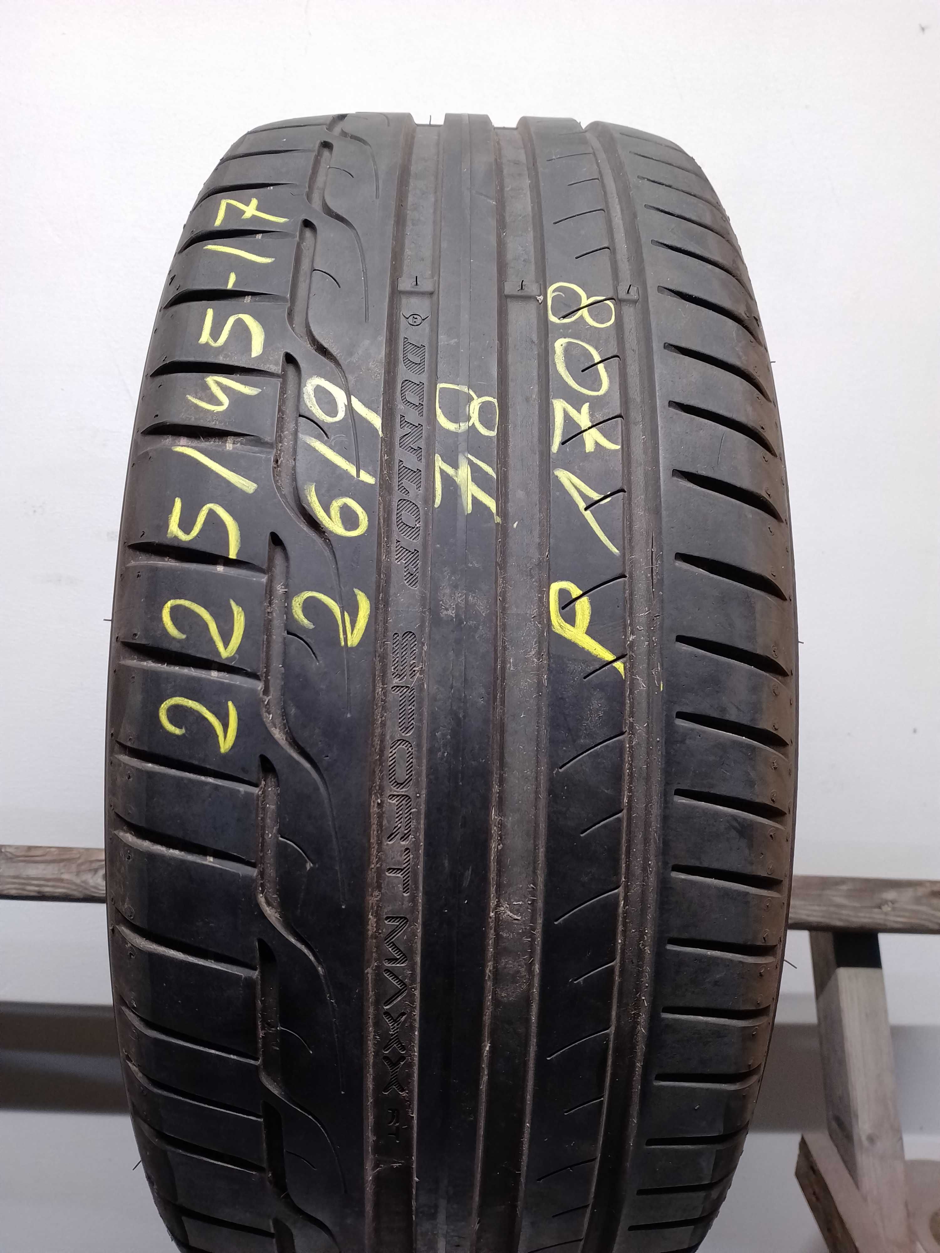 225/45 17 Dunlop Sport Maxx RT 2619 Obrzycko P1708