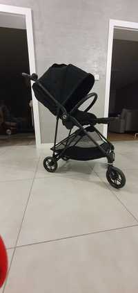 Wozek spacerowy lekki 5,8kg cybex melio carbon czarny