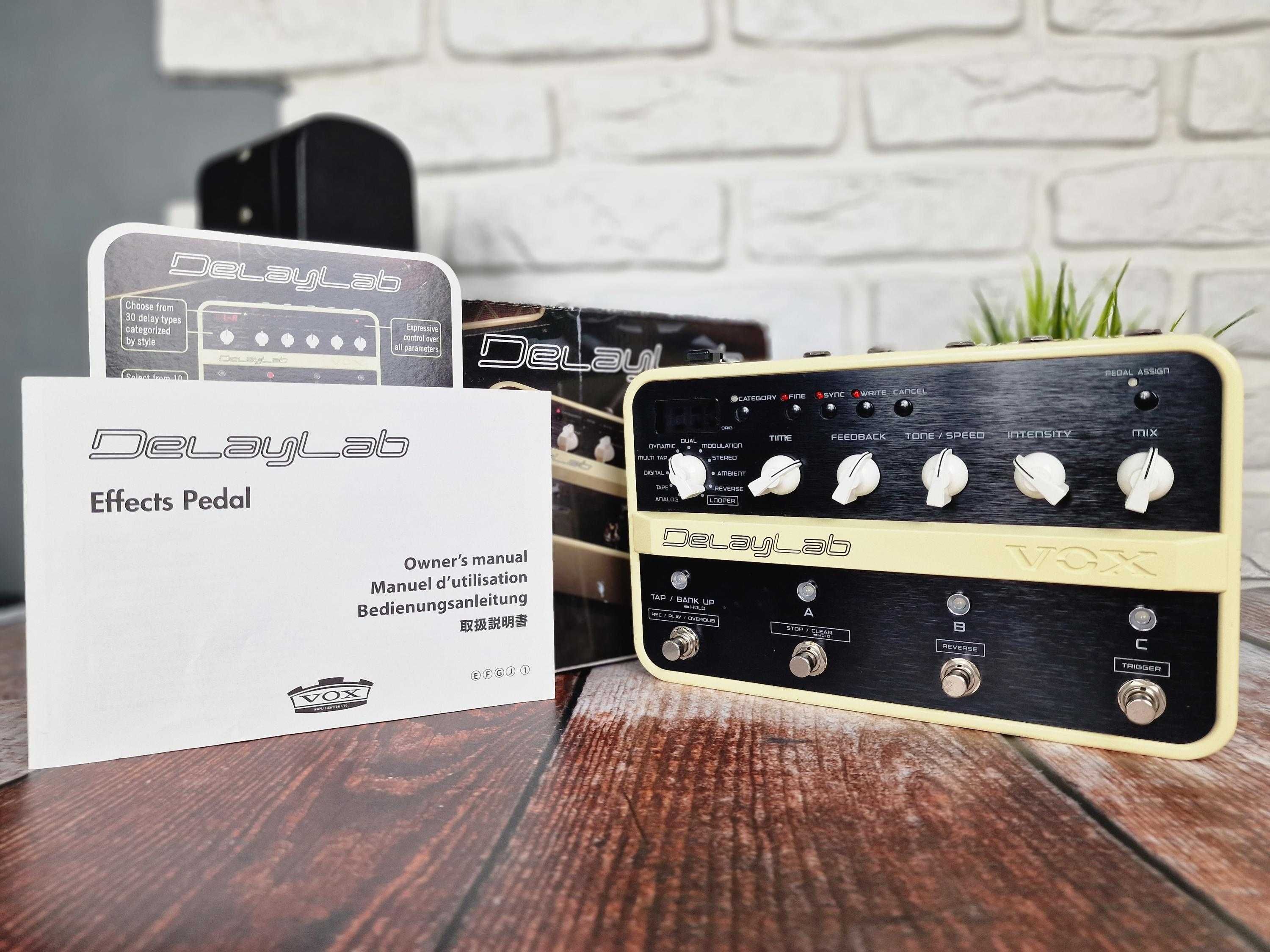 Vox DelayLab - świetny Delay, piękny stan z pudełkiem !