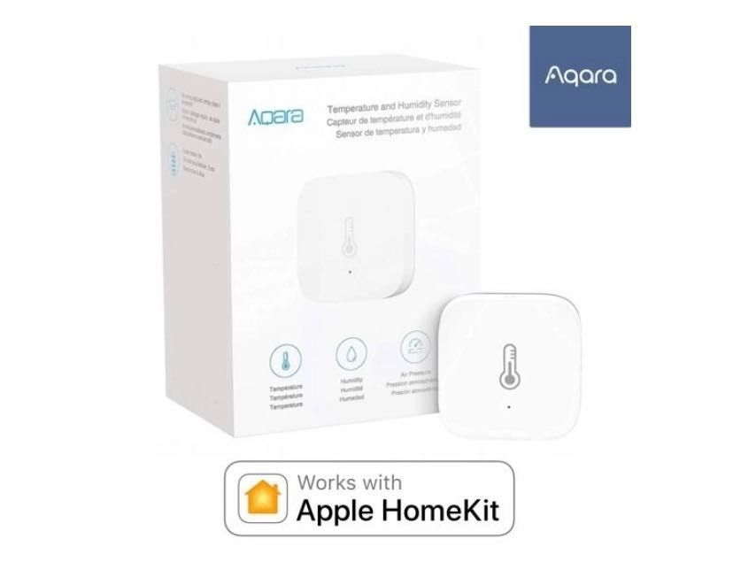 Температурний датчик Aqara Temperature and  ZigBee Apple HomeKit