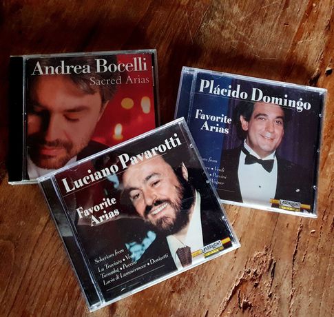 3 CD's de Árias (ópera)