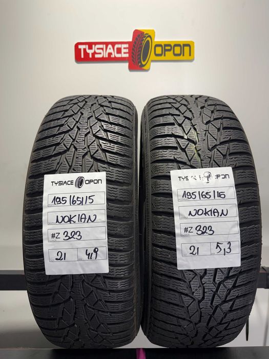 Opony Zimowe 195/65/15 Nokian WRD4 #Z323