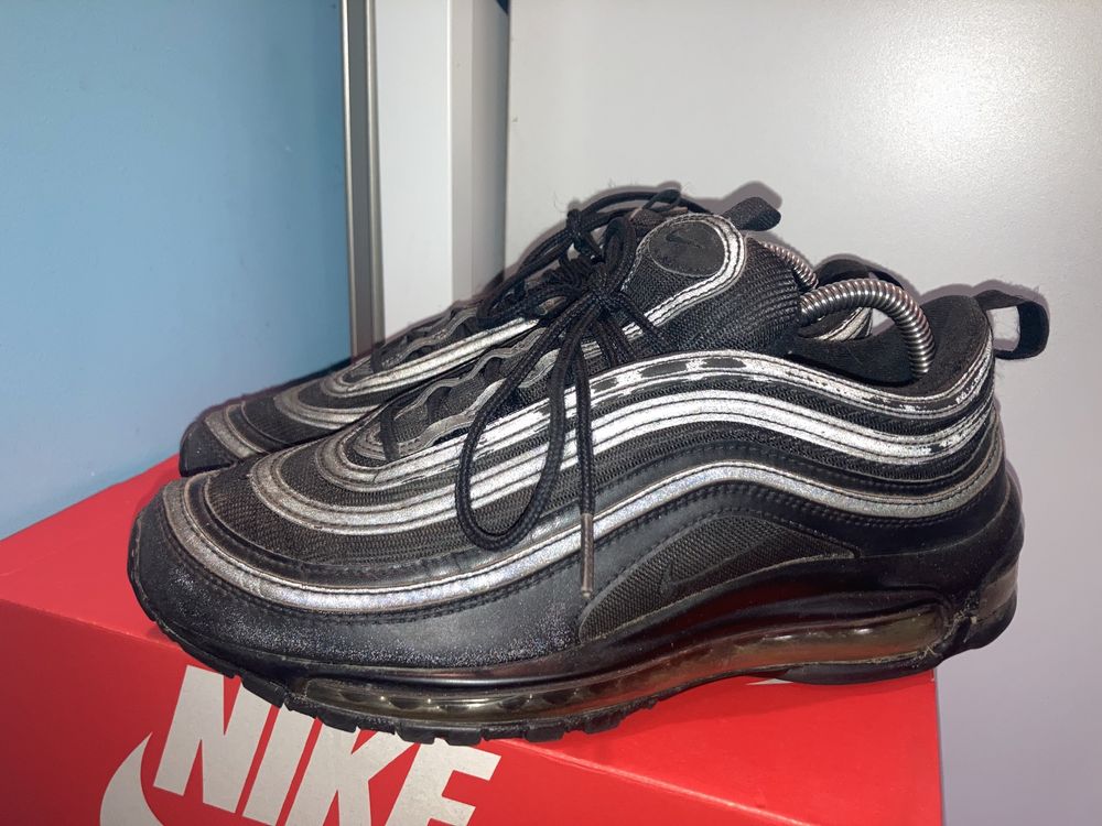 Buty nike air max 97 triple black bittersy