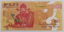 Nota Comemorativa 88 centavos Ilhas Fiji UNC