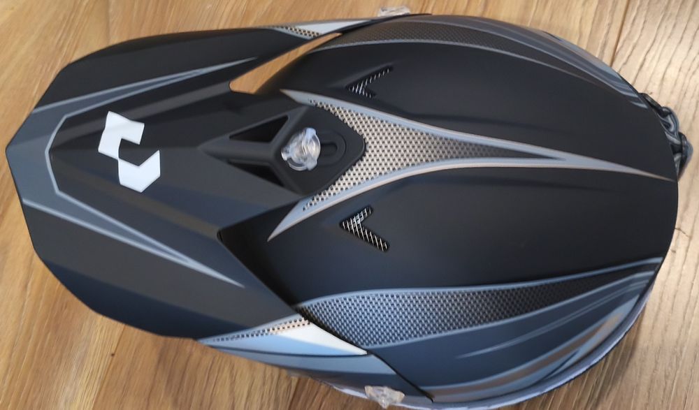 NOWY Kask cross okulary gogle na rower hulajnogę Uchoose rozmiar M