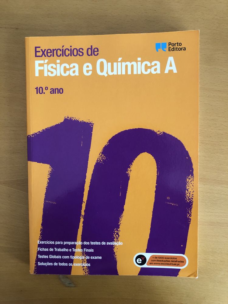 Livro de exercícios F.Q 10Ano