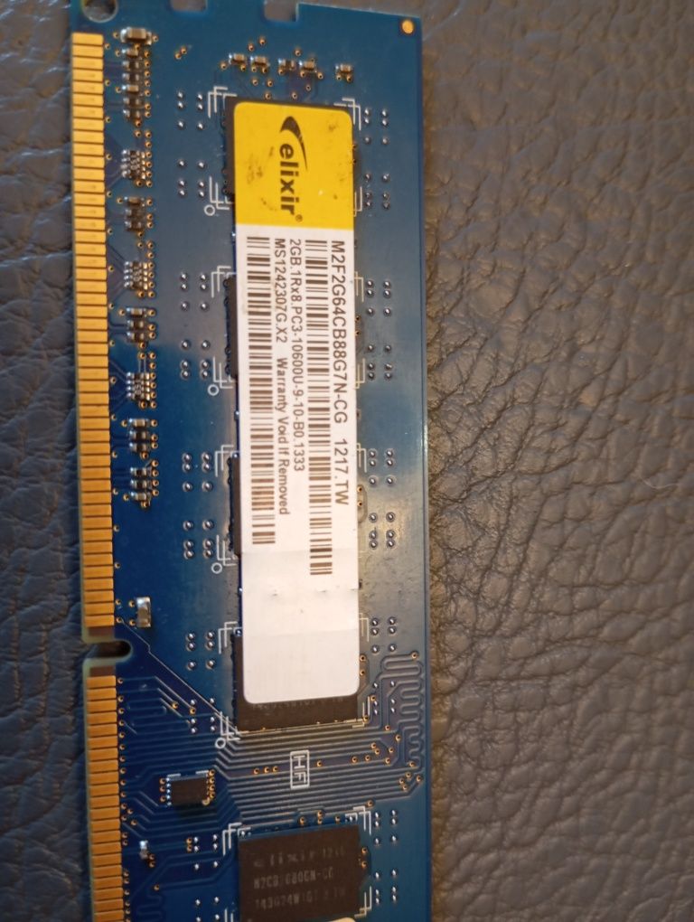 Pamięć RAM Elixir 2GB 1RX8 PC3 1333 MHZ DDR3 działa