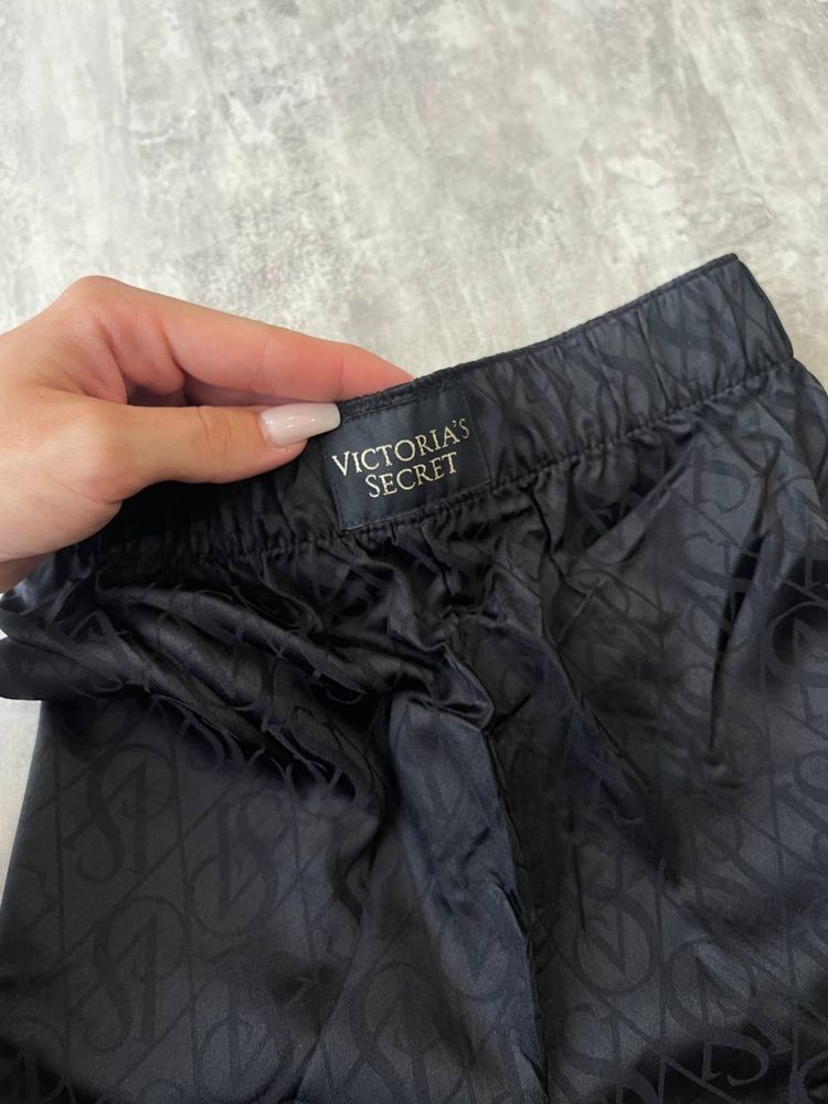 Сатинові піжамні шорти XS Victoria’s Secret