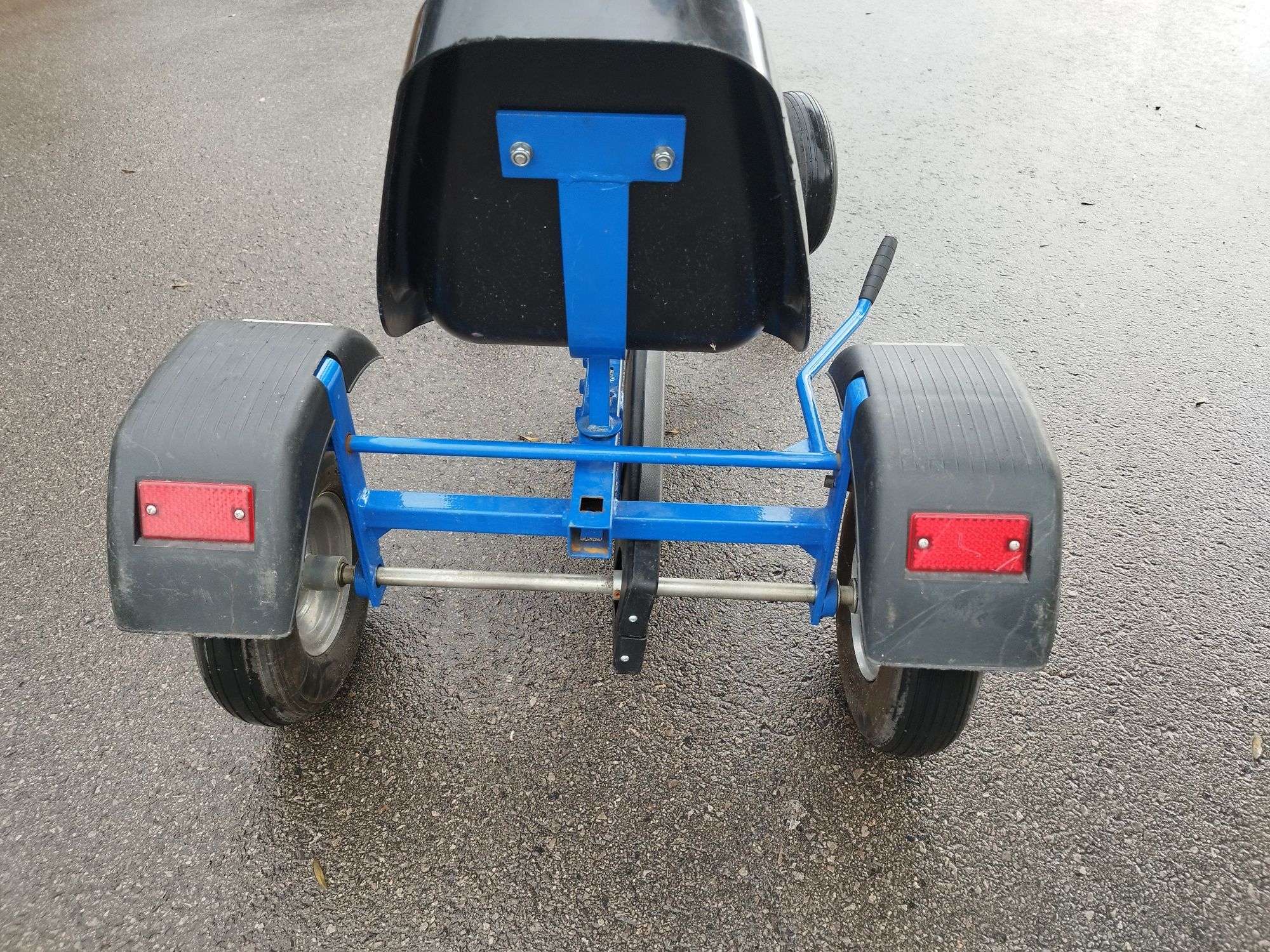 Duży gokart pompowane koła