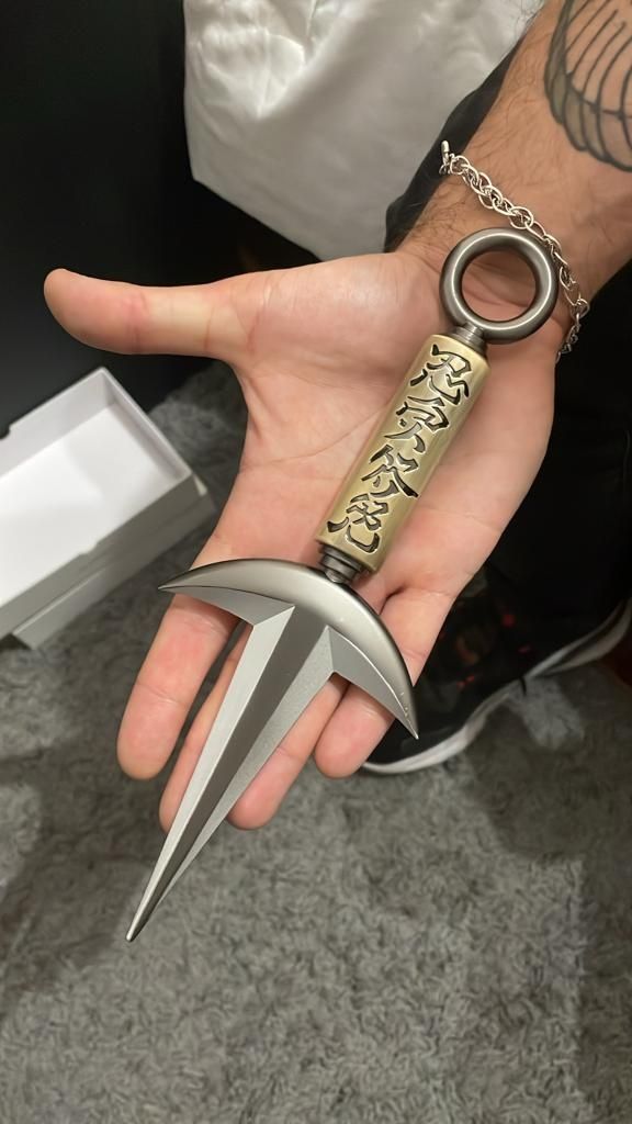 Minato Kunai Metálica Role Play Naruto