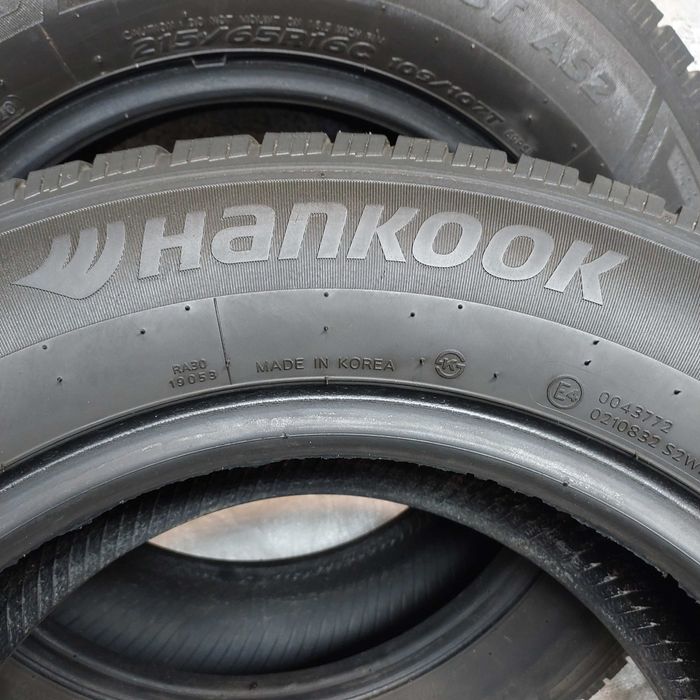 Шини б у 215/65R16C Hankook Vantra ST AS резина Гарний стан