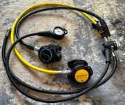 Automat oddechowy AquaLung CORE + manometr, regulator aqua lung, Apeks