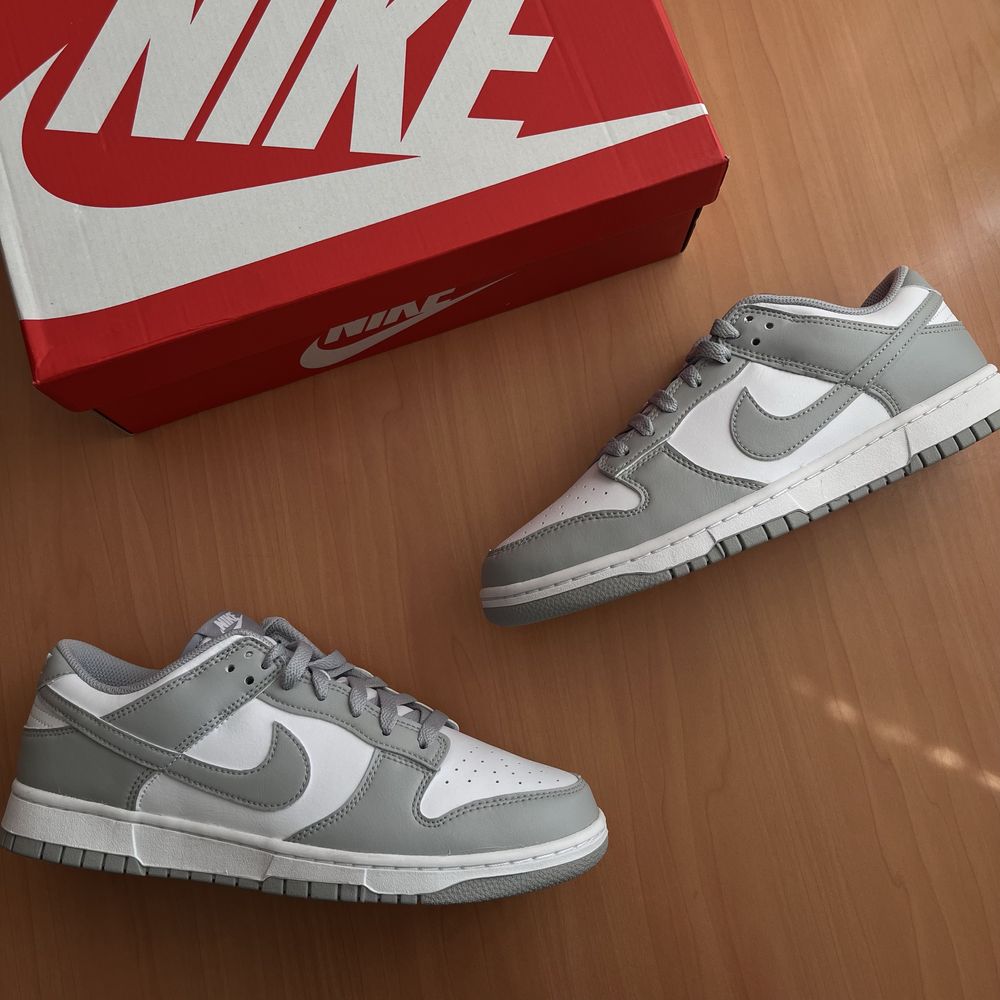Nike Dunk Low Grey 'Light Smoke' 100% Оригинал! Новые! HF5441-105