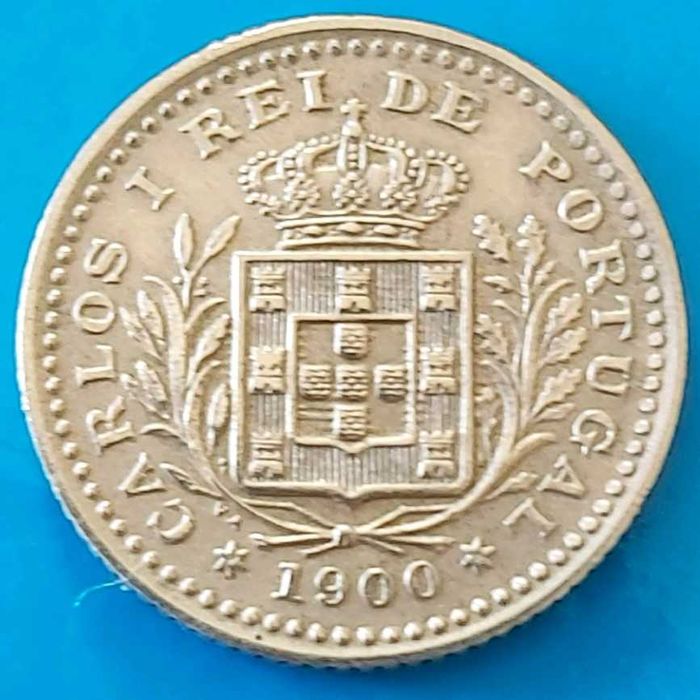 50 Reis de 1900, Rei D. Carlos I Portugal