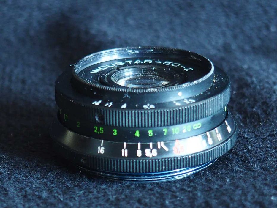 Obiektyw Industar-50-2 50mm  f3,5, M42.