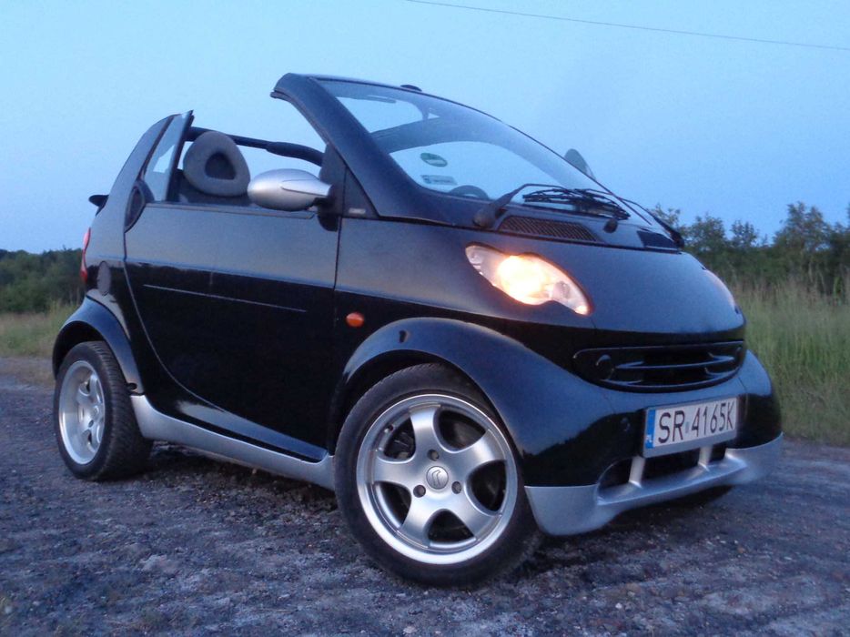 smart for two cabrio 450 automat alu felgi, dobry stan, benzyna