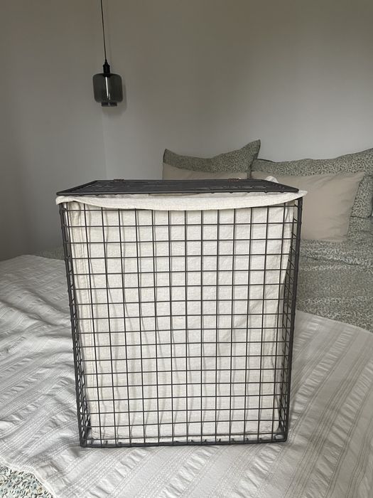 Kosz na pranie loft metal