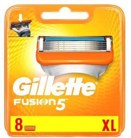 Wkłady gillette fusion  8szt 10X  pakowane  Oryginalne  Sklep