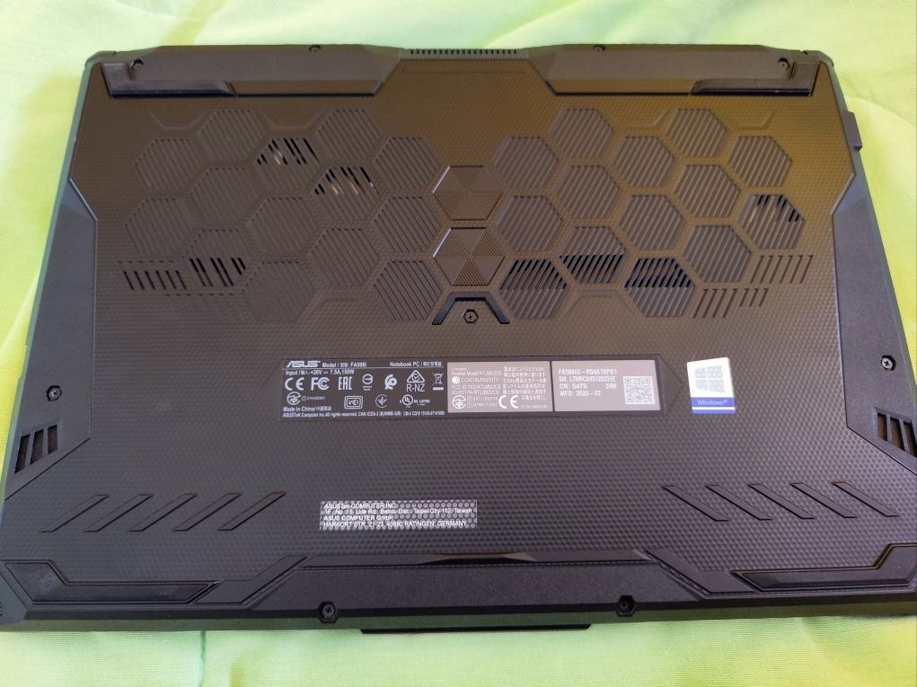 Portátil ASUS TUF Gaming A15