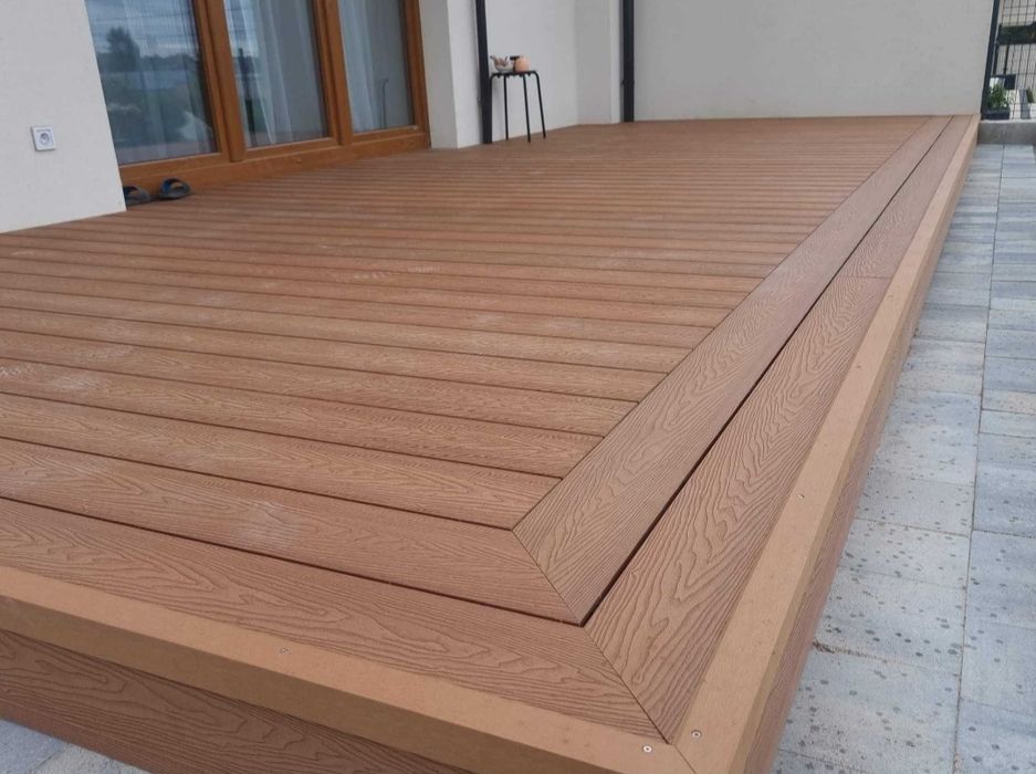 Tarasy drewniane i kompozytowe Montaż tarasów drewnianych, zadaszenia.