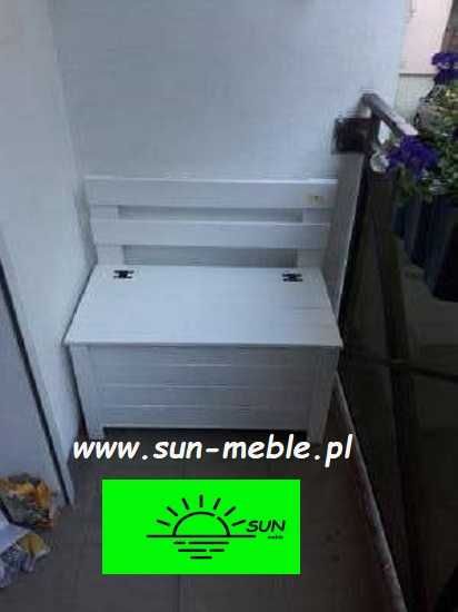 Ławka z pojemnikiem 100x50x50 - dostępne inne wymiary ( sun-meble.pl )