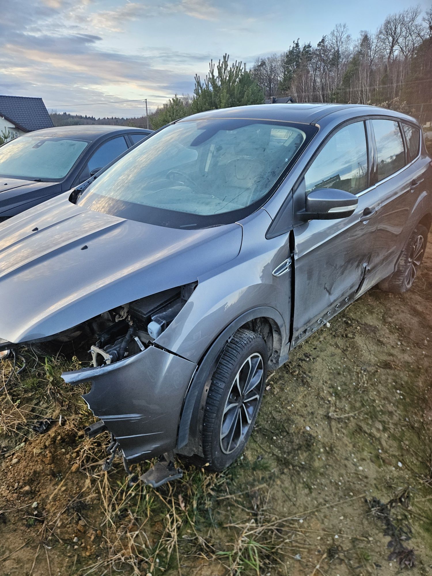 Ford kuga klapa maska  zderzak  2.0 tdci  4x4 mk2