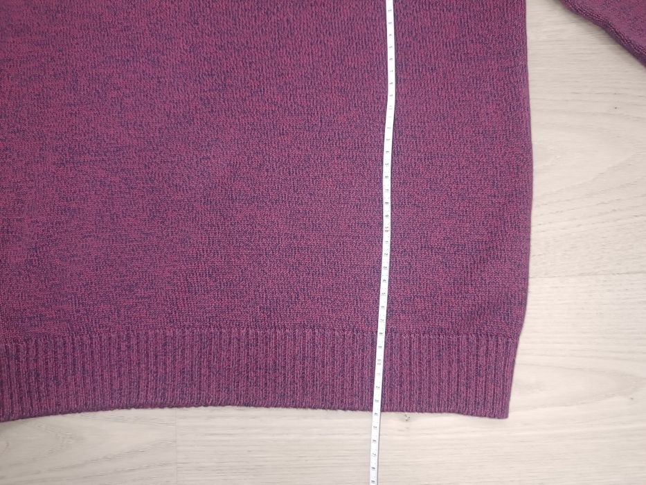 Purpurowy sweter h&m r. M