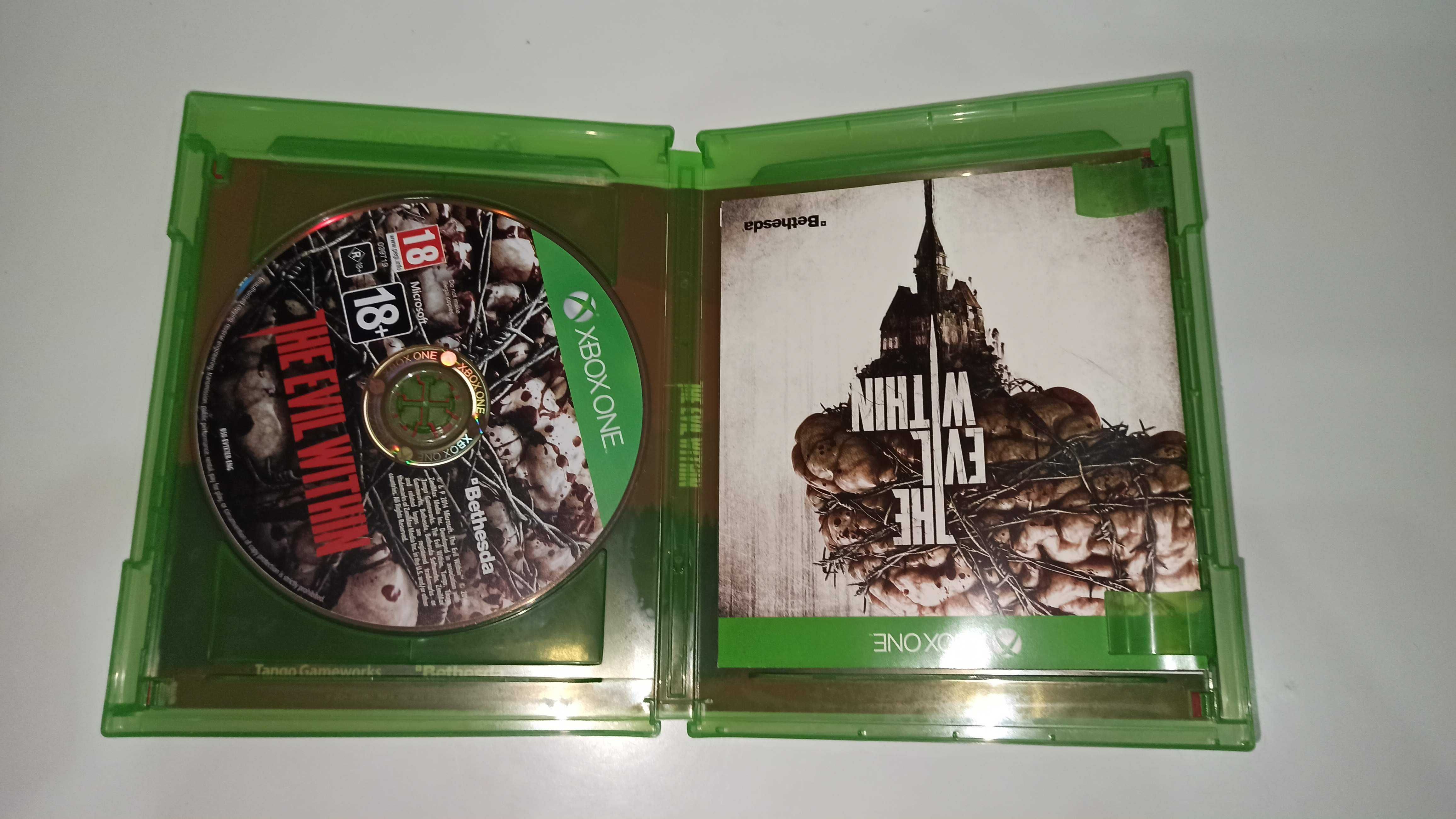 xbox one THE EVIL WITHIN gra akcji i horror