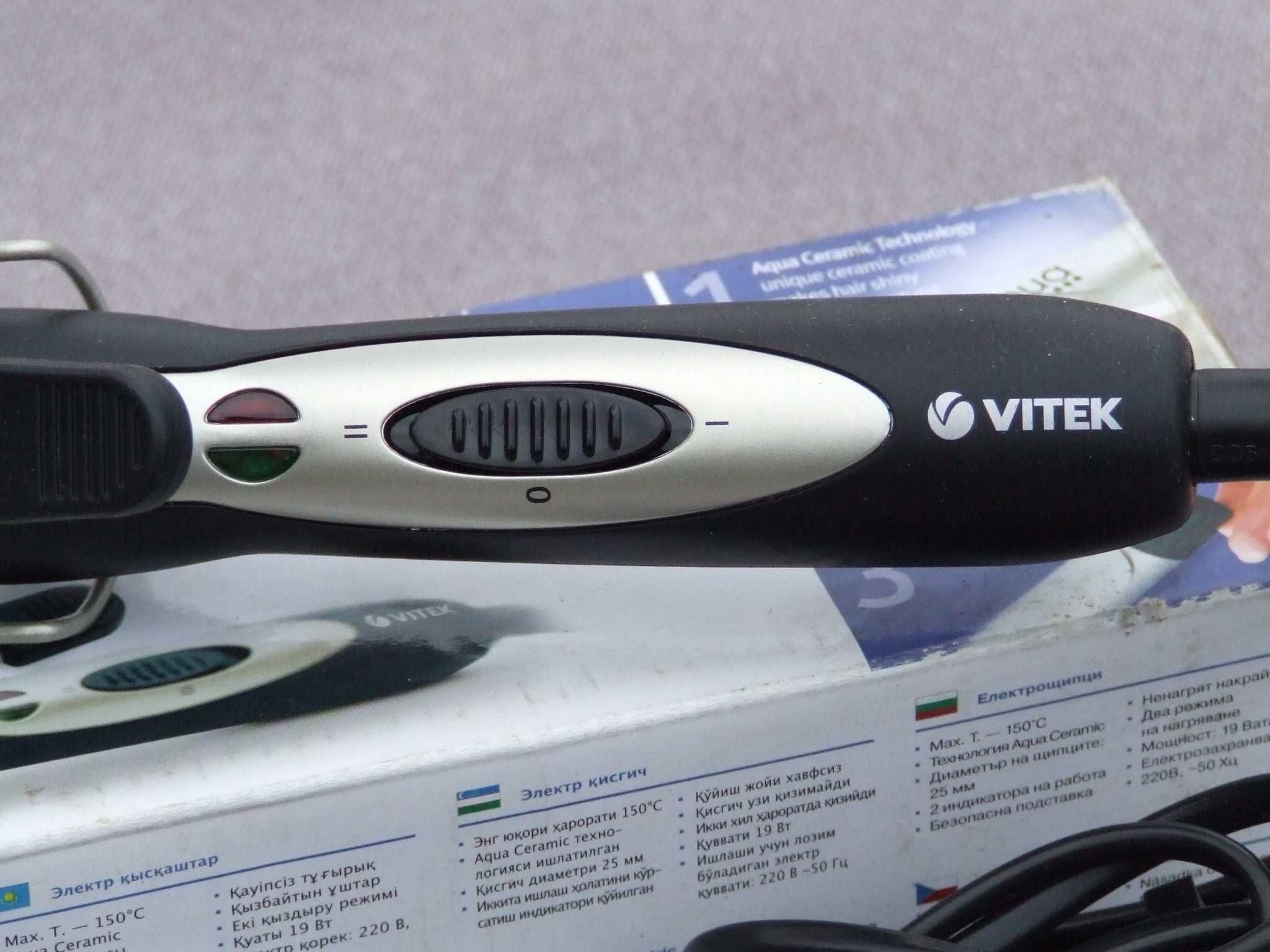 Плойка для волос Vitec VT-1348 SR/электрощипцы/завивка/локоны