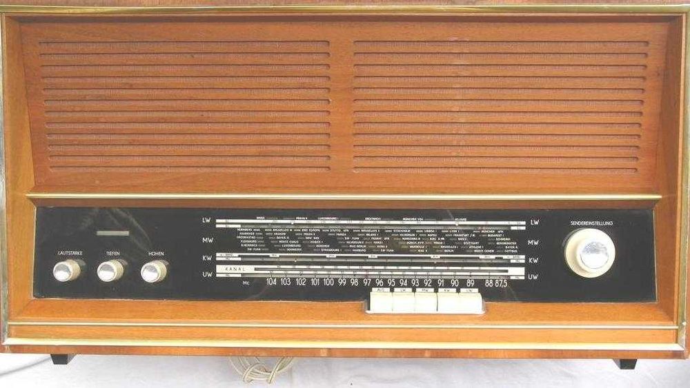 Stare, kolekcjonerskie radio niemieckie Bruns 6341. Sprawne !