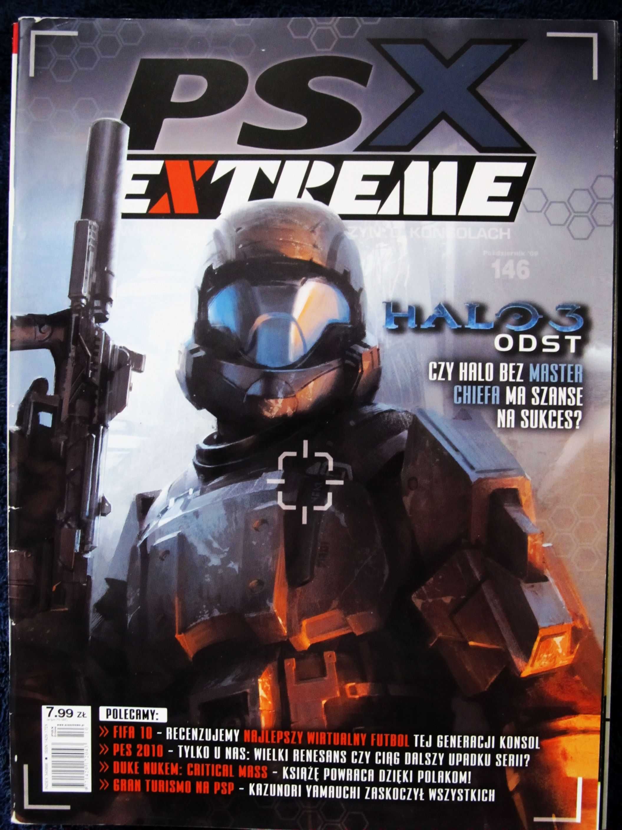 PSX Extreme 146 październik 2009 Halo 3,Fifa 10,Pes 2010,