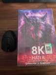 G Wolves HTR 8K Wireless Honeycomb Gaming Mouse - Black