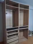 Roupeiro IKEA PAX sem portas com todos os acessórios (bom estado)