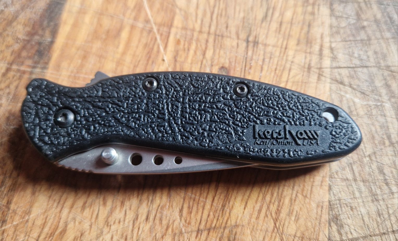 Kershaw Scallion-Blk GFN (2.40" SW 420HC) 1620 noz folder