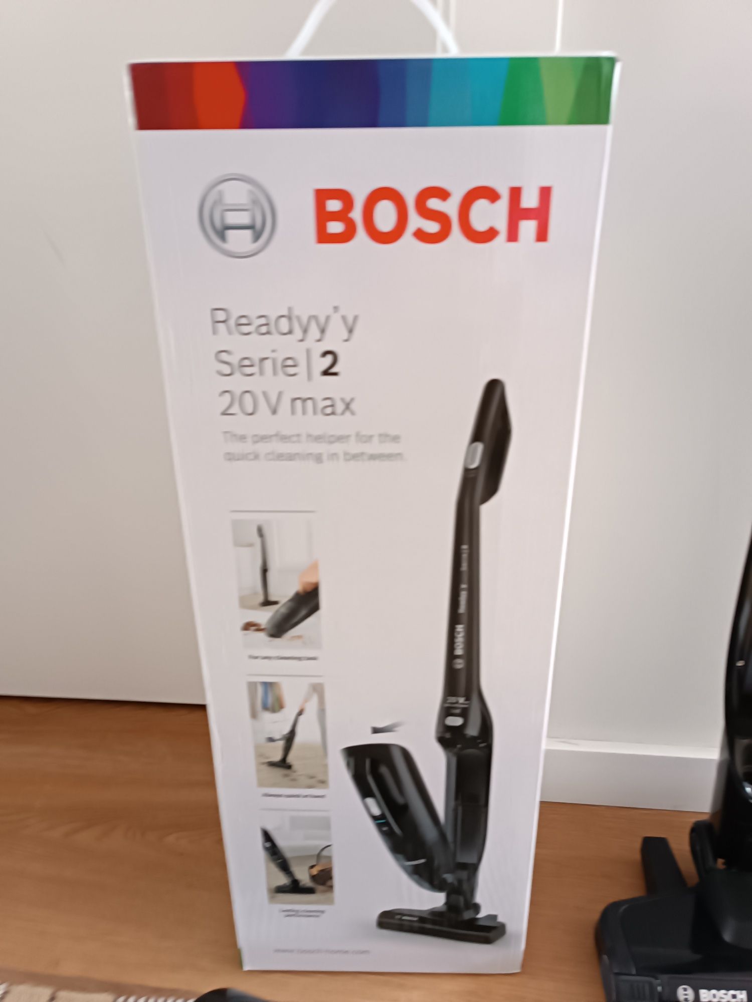 Aspirador vertical 2 em 1 Bosch (NOVO)